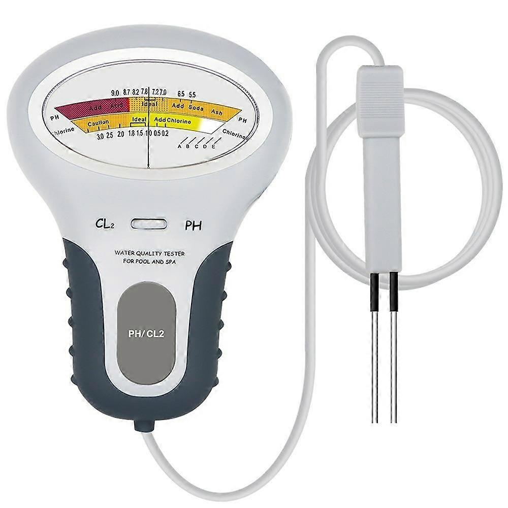 PC101 portable two-in-one pool PH/residual chlorine tester probe water quality detector analyzer