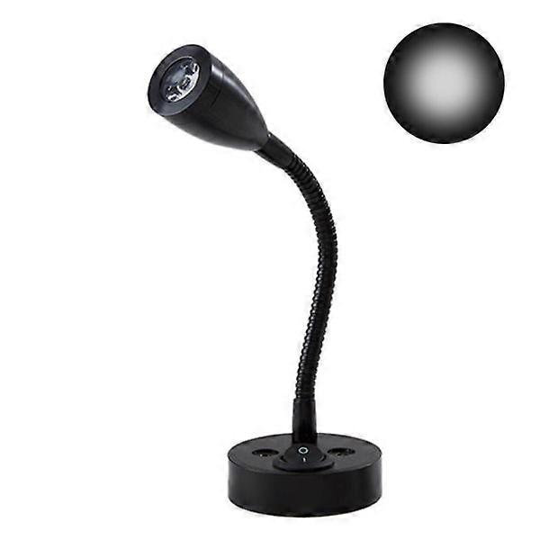Gooseneck RV Reading Lamp 12v 3w Bedside Lamp with Switch Designed for Reading Boat Yacht Caravan Motorhome White