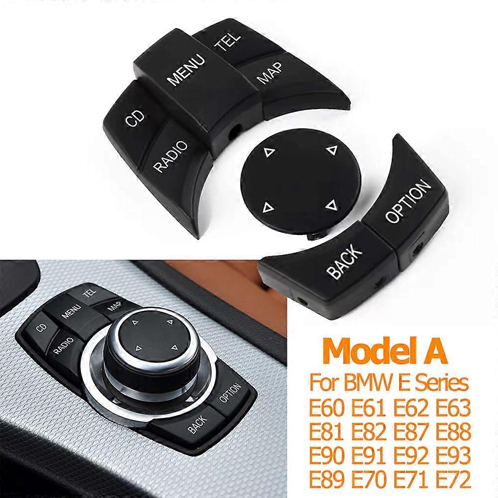 Interiør CIC IDrive Multi-Media bilbryterKnappmenyknapp for BMW E-serie E60 E61 E81 E82 E87 E88 E89 E90 E91 E92 E70 E71 E72
