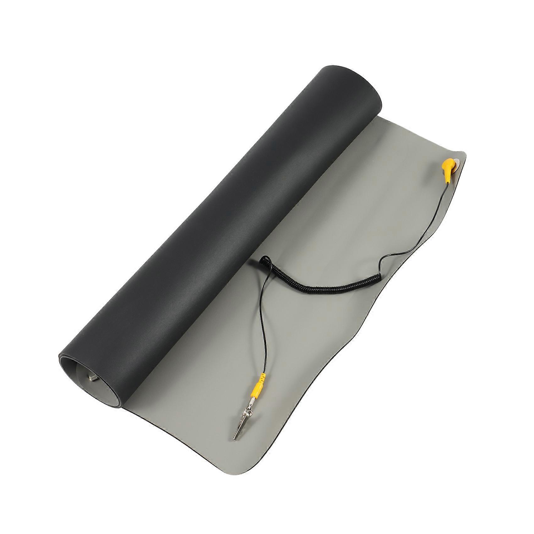 700X500X2.0mm Anti-Static Mat + Ground Wire + Anti-Static Wrist for Mobile Phone Computer Repair An