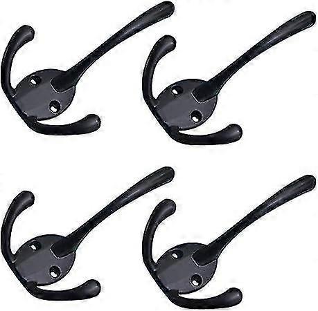 Set Of 4 Retro Coat Hooks Bedroom Coat Hooks