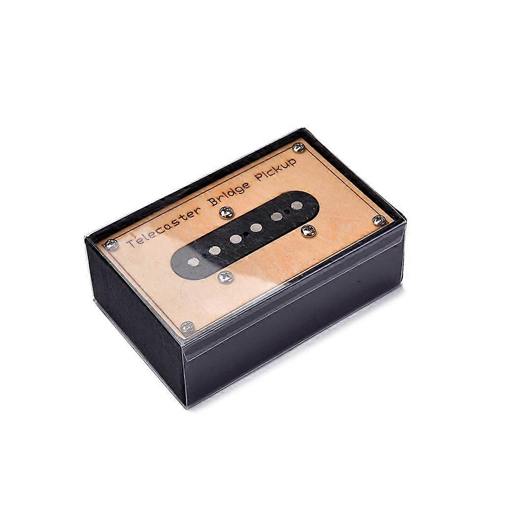 Alnico 5 Gitarr Pickup Single Coil Pickup Gul Gitarr Delar, Stall Pickup