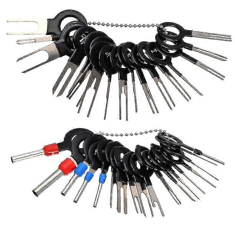 36pcs Car Terminal Removal Tool Wire Plug Connector Extractor Puller Release Pin