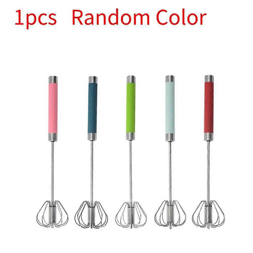Egg Beater Self Turning Semi-automatic Whisk Hand Mixer Blender Kitchen Tools