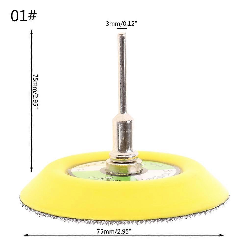 3 Inch 75mm Sander Backing Pad Hook & Loop Sanding Disc Sandpaper Back-up