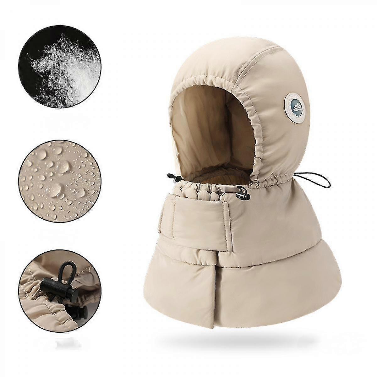 Winter Ski Hat With Winter Ear Flap And Ski Windproof