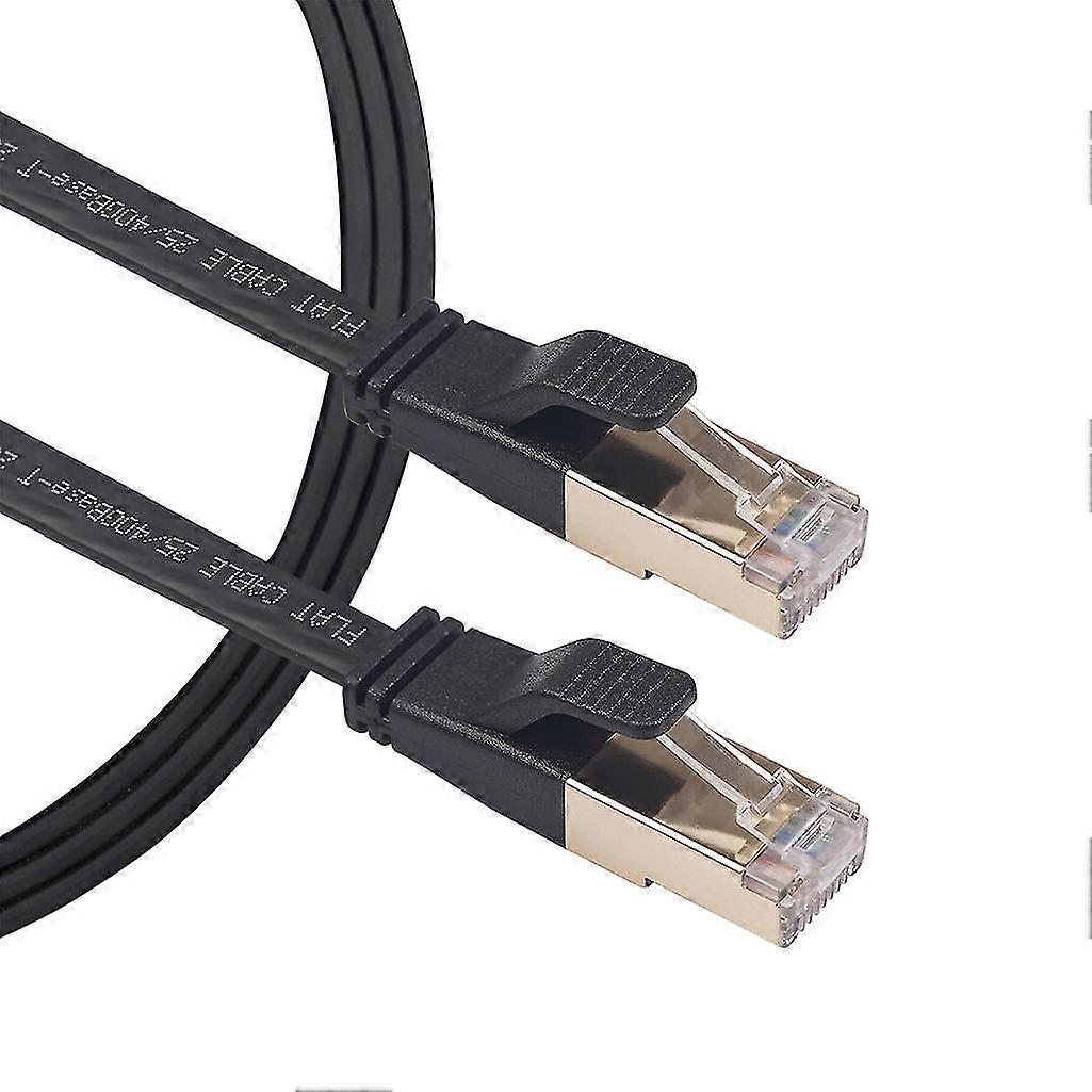 Double Shielded Cat8 Ethernet Cable 40gbps High-speed Rj45 Network Cable, 1m