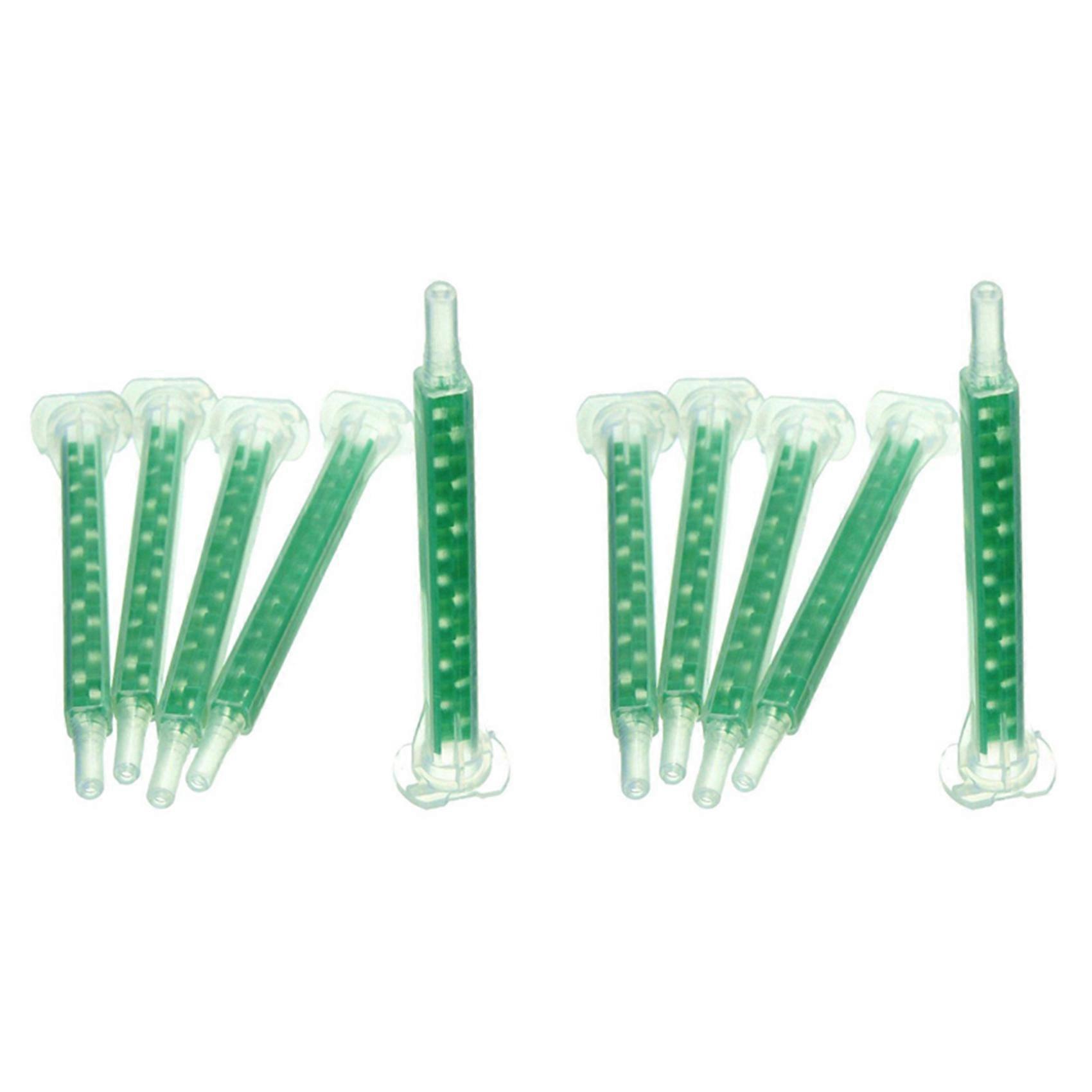 100 x Static Mixing Tube Mixing Nozzle Syringe 83mm for 50Ml 37Ml Composite Mortar