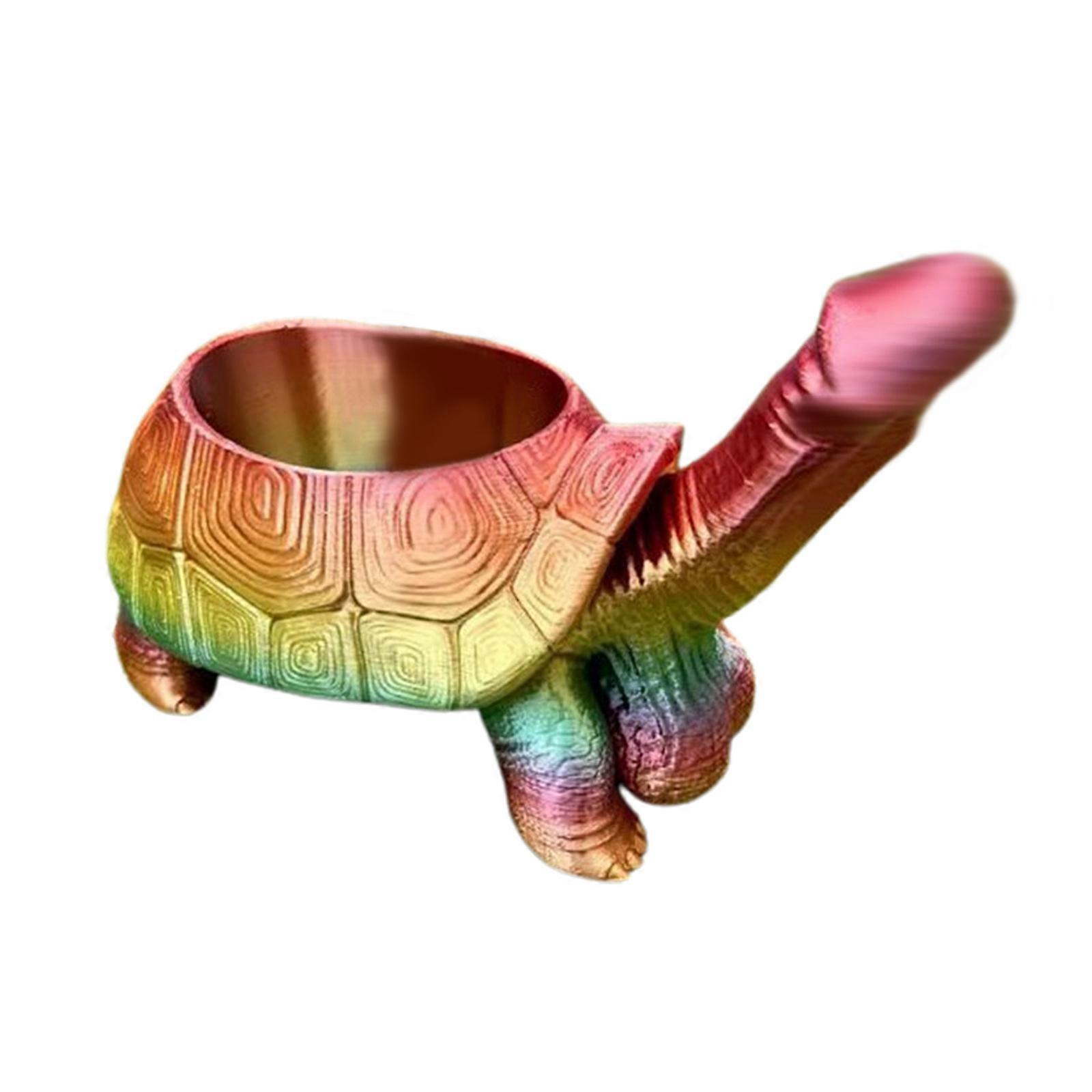 Kilpikonna- ja etanahartsikukkaruukku - upea kodin sisustus ja kasviteline