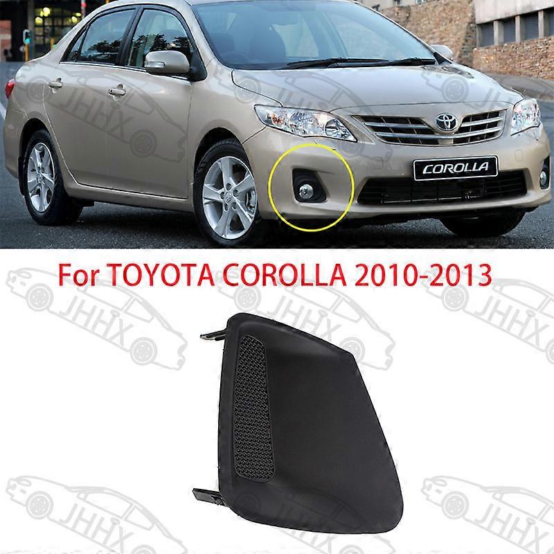 Compatible Corolla Corolla 2010 2011-2013 Front Fog Light Cover Grille Light Frame Daytime Running Light Frame Fog Light Frame