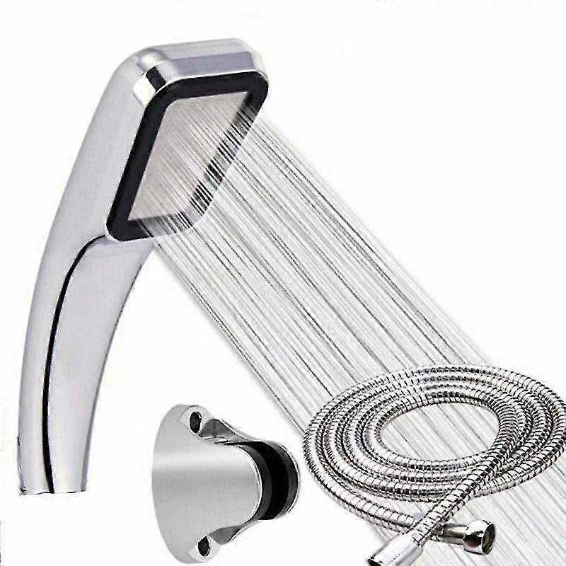 300 hole square handheld shower set for rain shower
