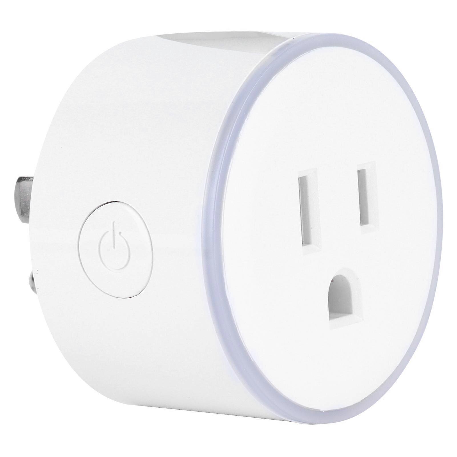 WIFI Smart Plug Socket Device Sharing Mini Wireless Timeable Household Outlet  100240V(YMCAT)