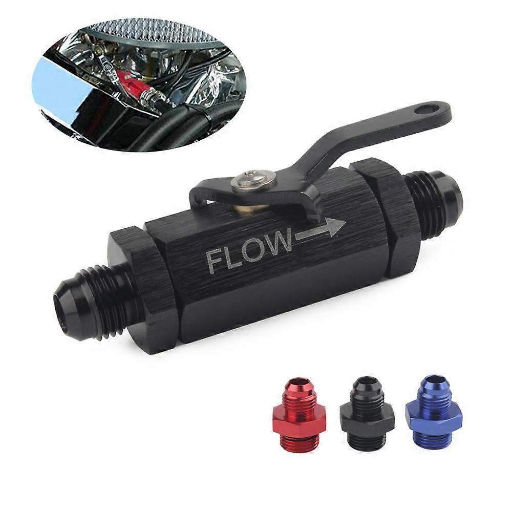 Modified AN6 fuel filter shut-off valve is applicable to filter components