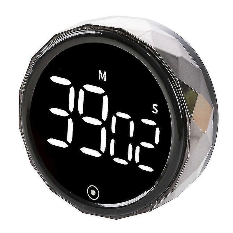 Led Digital Kitchen Timer - Magnetic Countdown Count-up Kids Timer, Large Led Display, Adjustable Volume And Brightness Cooking Timer For Kid Classroo