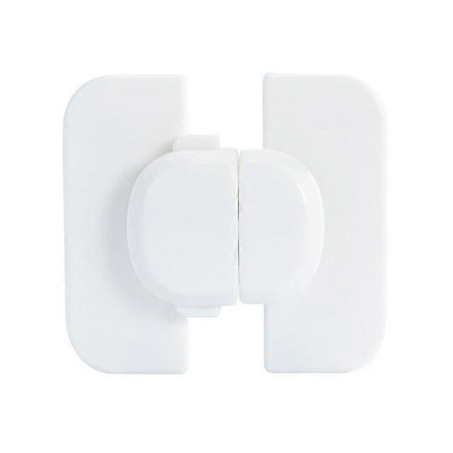 1 قطع الرئيسية ثلاجة ثلاجة فريزر باب قفل مزلاج قبض طفل صغير أطفال أقفال خزانة الأطفال