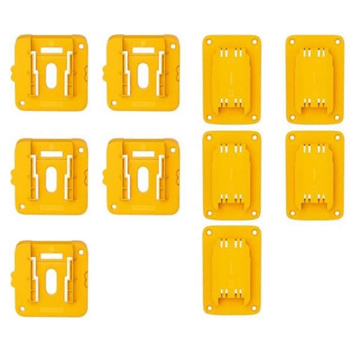 Battery Holder Tool Holder,5Pcs Battery Holder Wall Mount for Battery,5Pcs Tool Holder Wall Mount for Tool