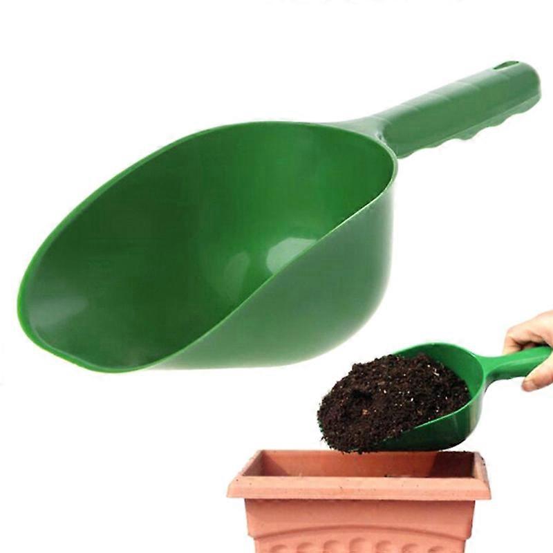 1pc Plastic Garden Scoop Multi-function Plant Soil Shovel Spoons Digging Tool Cultivation Weeding Tool