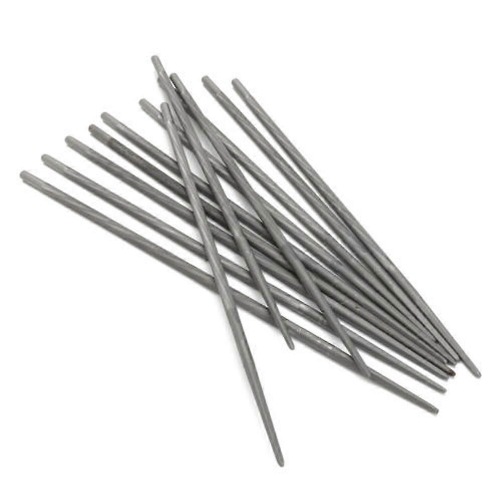 12pcs 3/16 4.8mm Round Chainsaw Files Filing For Woodworking Tools Accessory