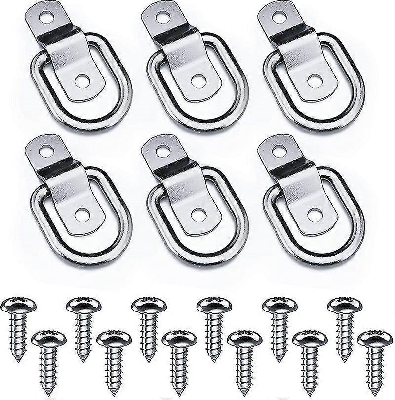 Dtype Pullring Buckle, Firm Small Size Stainless Steel Dtype Ring Fastening Buckle For Yacht For Kayak For Rv