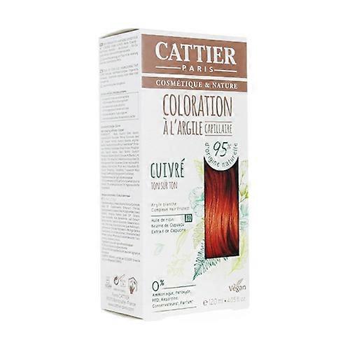 Semi-permanent #cobrizo white clay dye (120 ml tube + 8 ml mask + gloves + explanatory brochure) 1 unit