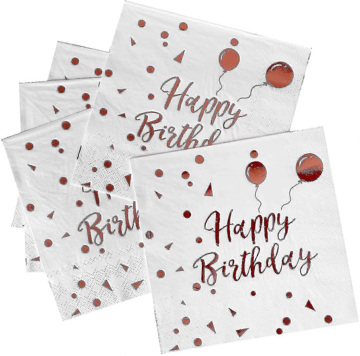 Paper Napkin Folding 3 Layers Disposable Tableware Dinner Ware For Birthday Anniversary