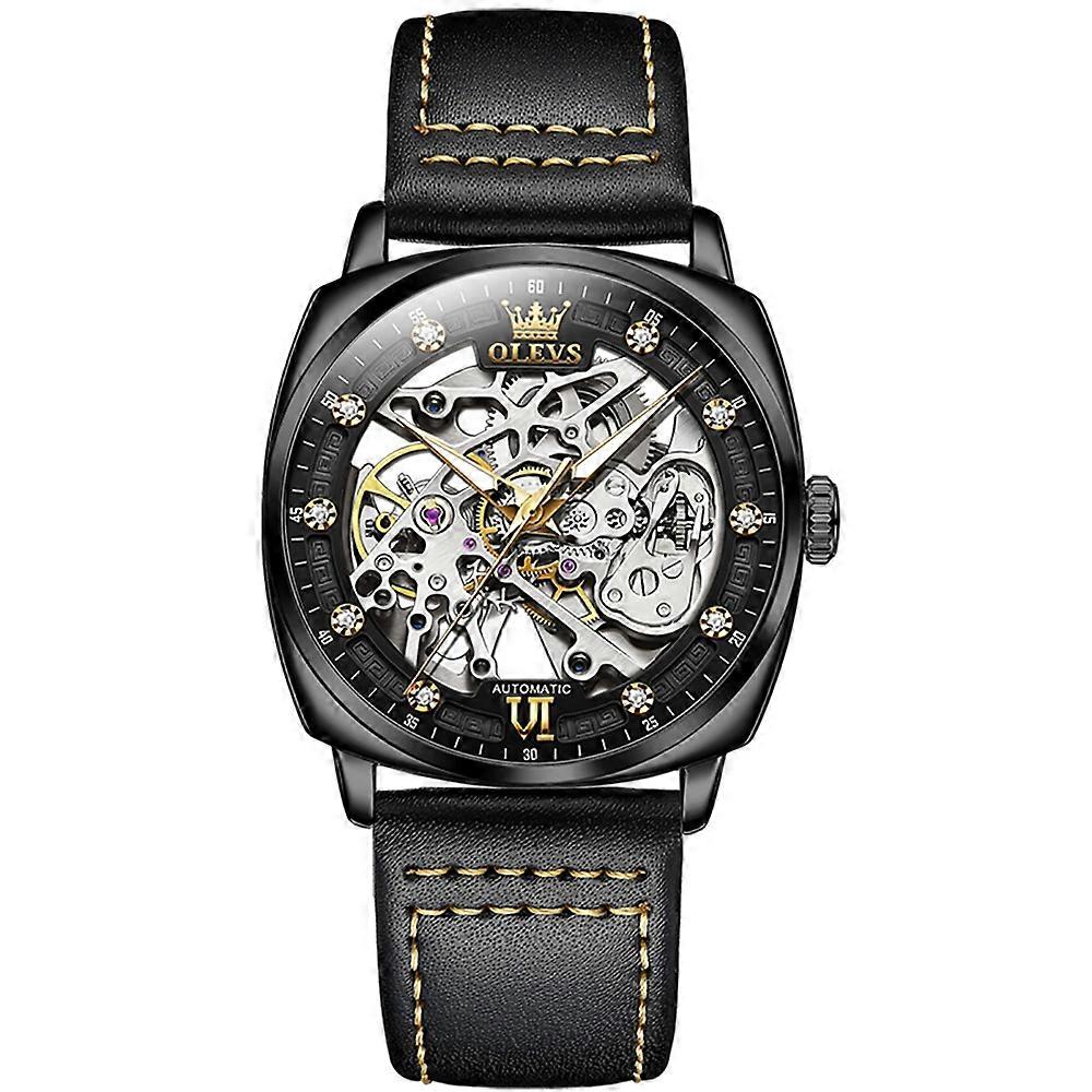 OLEVS 6651 Men Hollow Mechanical Watch