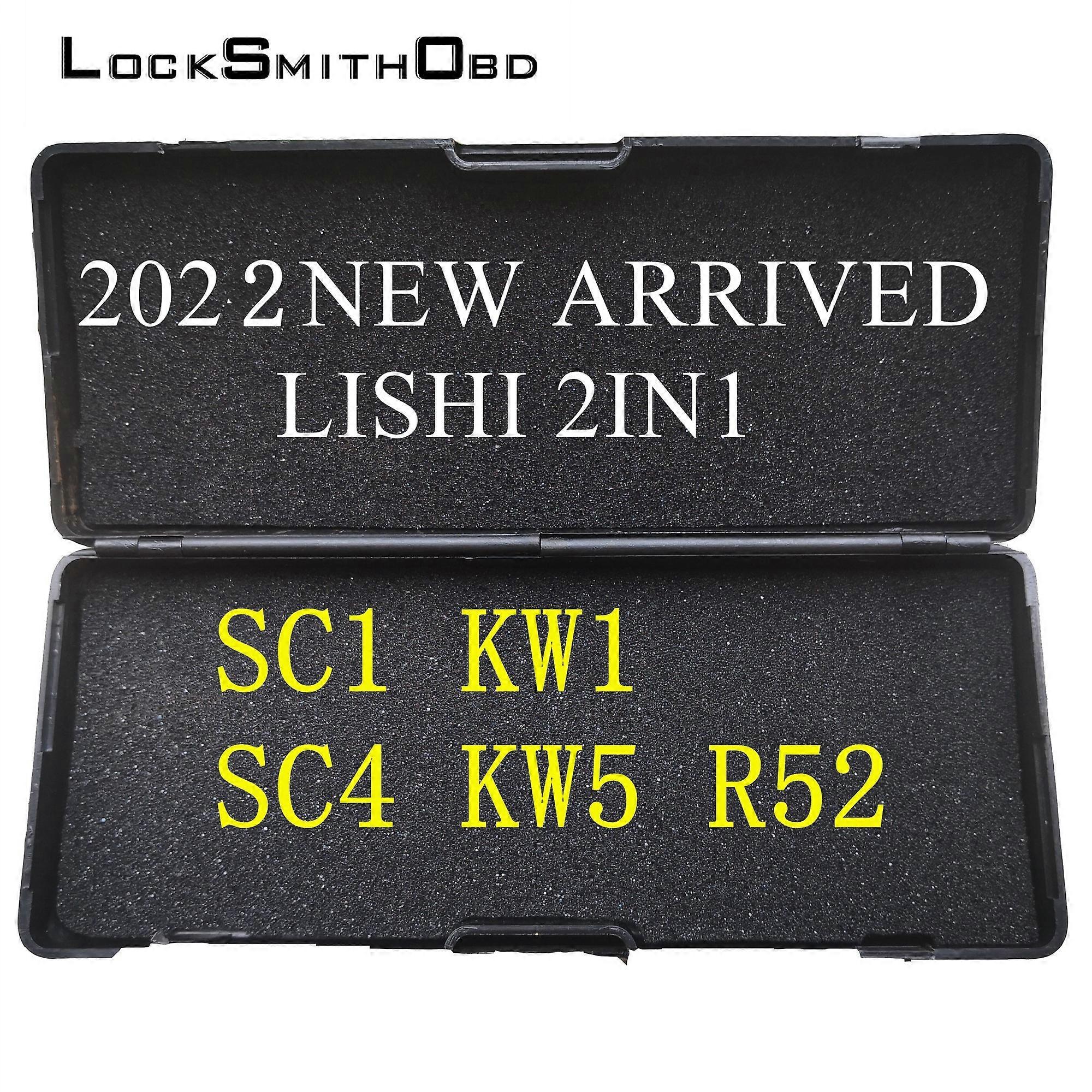 LOCKSMITBATHROOM BD-DECODER 2 in 1, SC1, SC4, KW1, KW5, R52, locksmith repair tools, fixing analyst, delivery