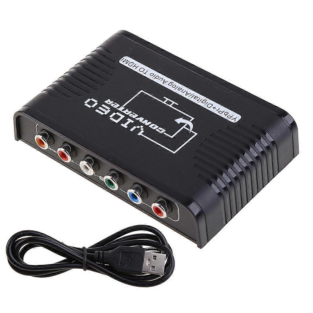 HDMI-compatible to Component Converter, HDMI-compatible to YPbPr Adapter + R / L