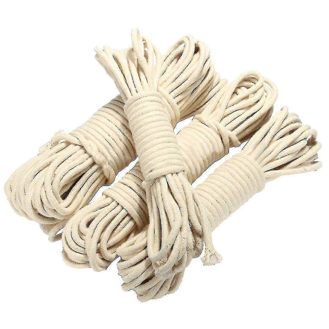 20m Multi-function Traditional Washing Clothes Pulley Line Rope Dia. 4mm (tangling)