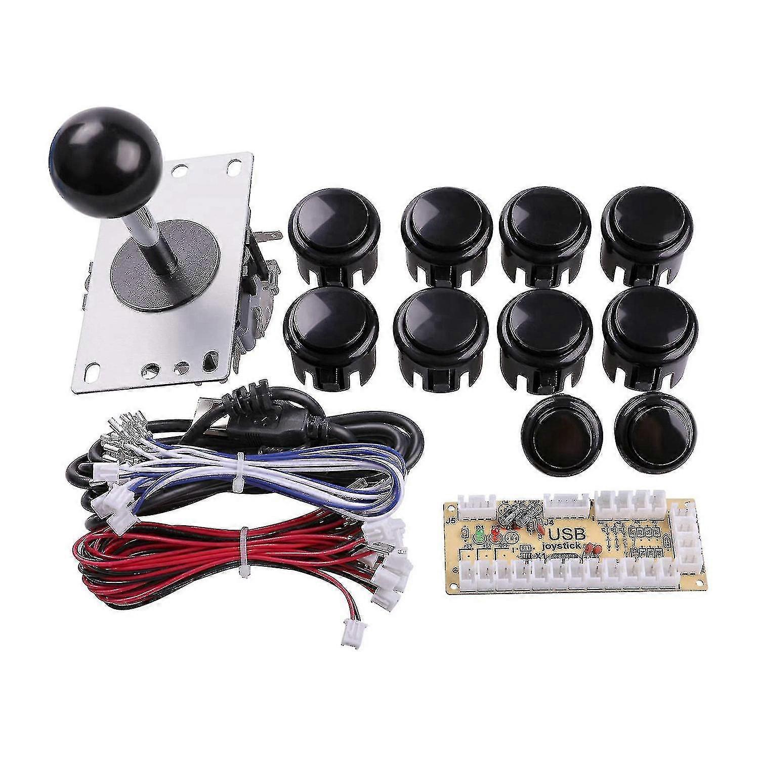 Usb Ade Diy Button S Pc Joystick Accessories