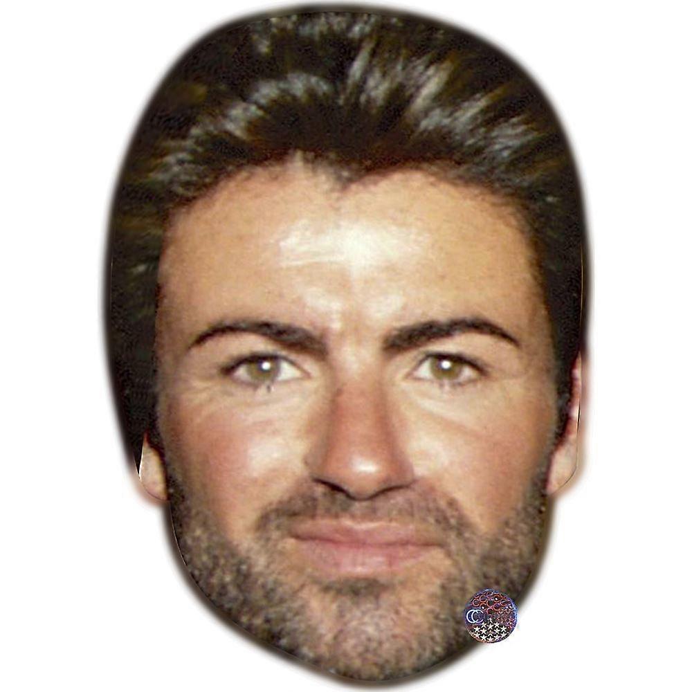 George Michael (Beard) Big Head. Larger than life mask.