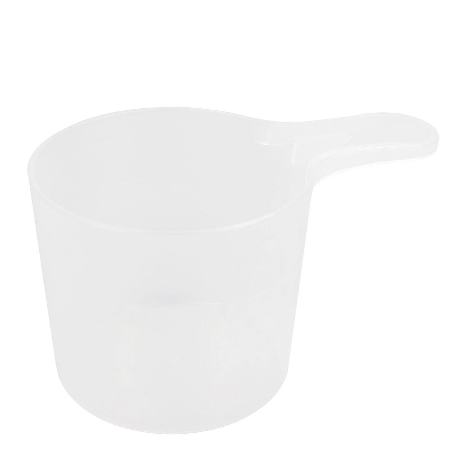4pack Select Plastic Measurement Cup, clear Pet Food Quantitative Spoon With Grading Spoon Cup