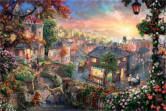 Quiet Town, Jigsaw Puzzle (1000 Pieces)