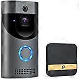 V5 Timbre de video inalámbrico Negro