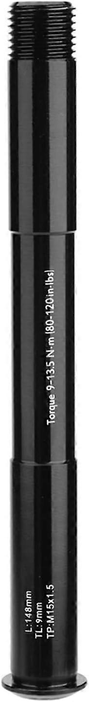 Ποδήλατο ποδηλάτου μέσω άξονα, 100x15mm Ποδήλατο Μπροστινό πιρούνι αντικατάστασης Άξονας ycle Μπροστινός άξονας σωλήνα πλήμνης Μοχλός άξονα, Mtb μπροστινός άξονας για αξεσουάρ πιρουνιού ROCK SHOX