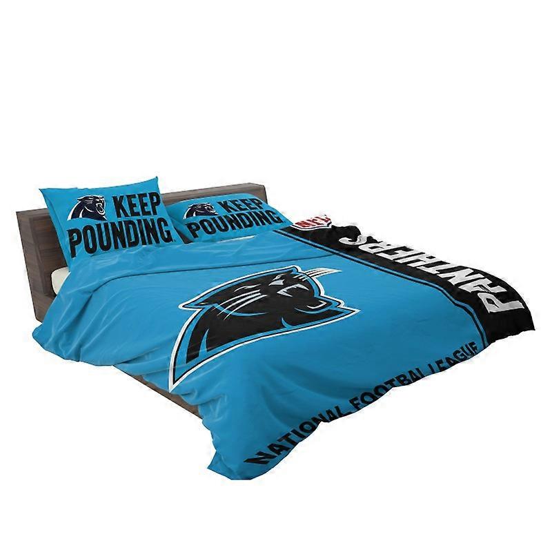 v2723 Prześcieradła NFL Carolina Panthers Zestaw poszewek na kołdrę Narzuta Pościel do sypialni IU2723