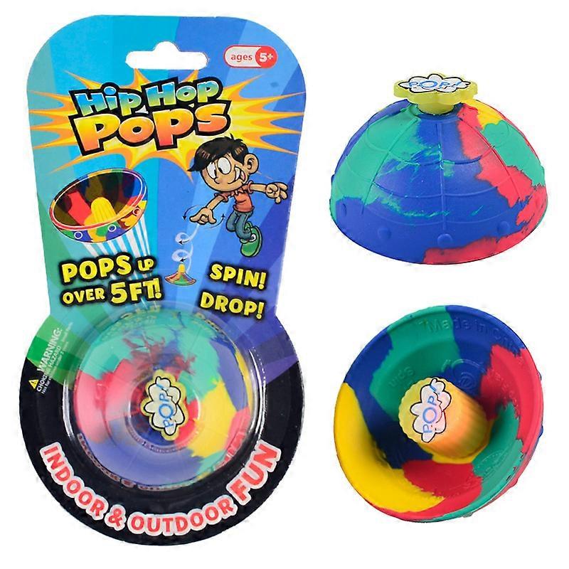 Explosive half side bouncing ball Cloud buckle with light camo bouncing bowl Creative children's relief toy