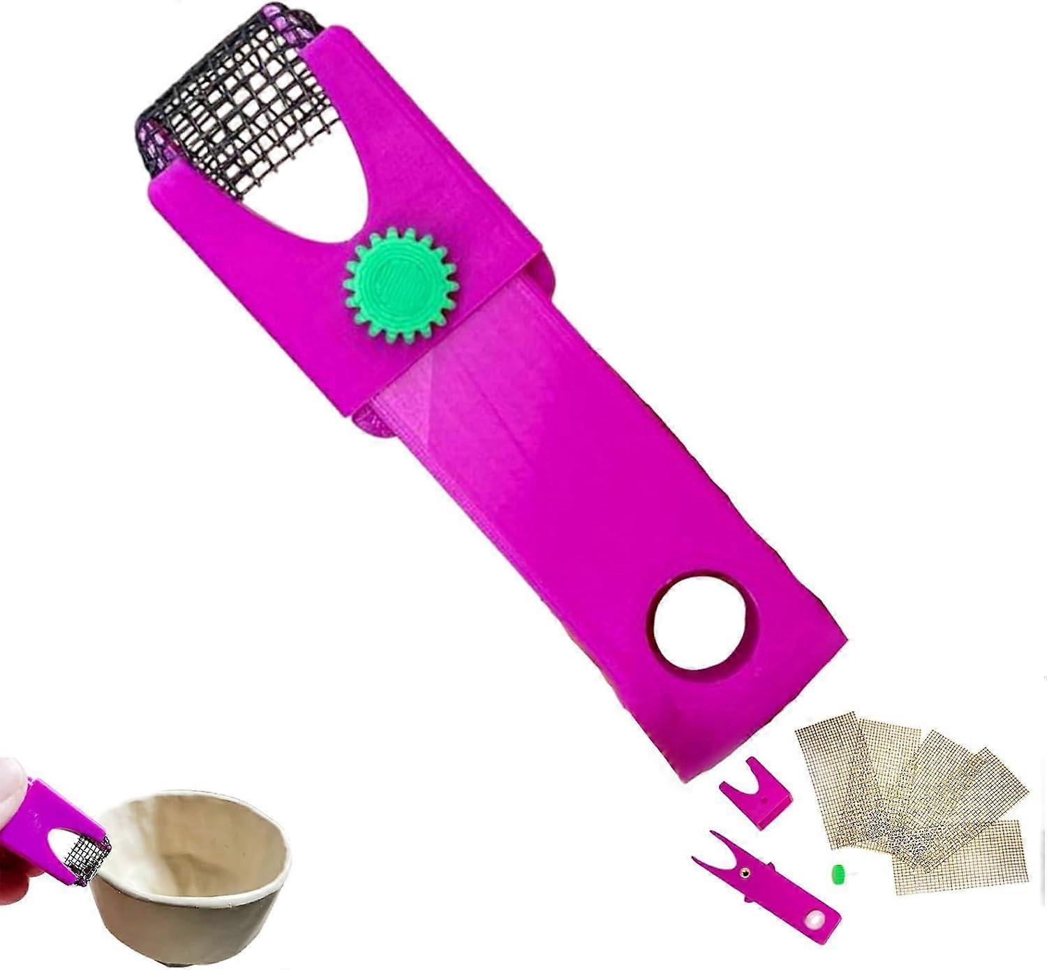 Small Sanding Harp, Small Surform Pottery Tool Smooth Down Sharp Corners and Edges, Pottery Foot Shaper Tools, Pottery Trimming Tools for Sculpting an