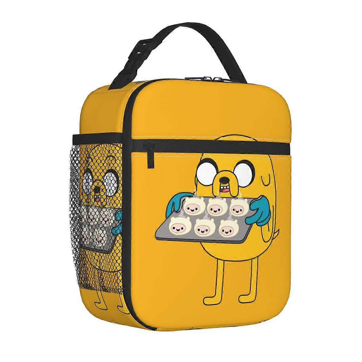 Finn Jake BMO Dab Adventure Times Izolowane torby na lunch Torba chłodząca Pojemnik na lunch Pojemnik na lunch Pojemne pudełko na lunch Torby do przechowywania żywności
