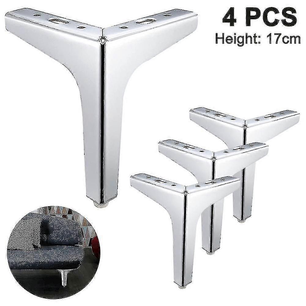 4pack Kovový nábytek pohovka nohy, moderní styl nábytek nohy
