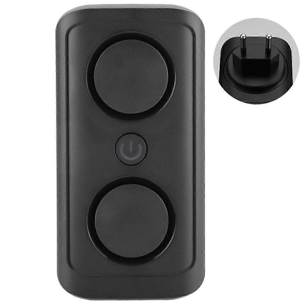 Ultrasonic Frequency Conversion Insect Mouse Mosquito Repeller Black (EU Plug 210~230V)