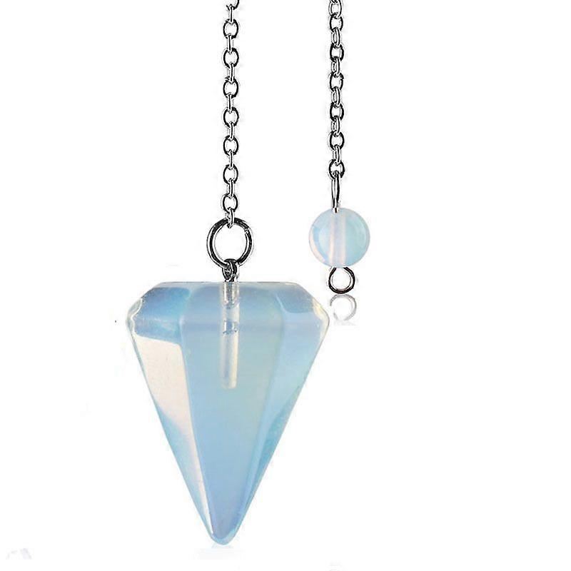 Opal Natural Crystal Pendant