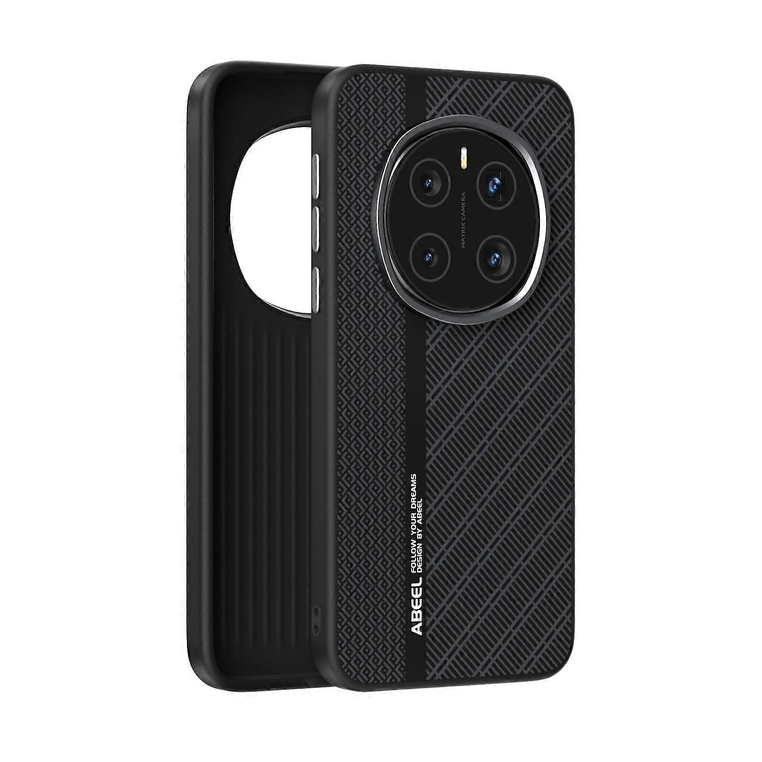For Honor Magic 7 Pro MagSafe Design Micro Relief Protective Case Black