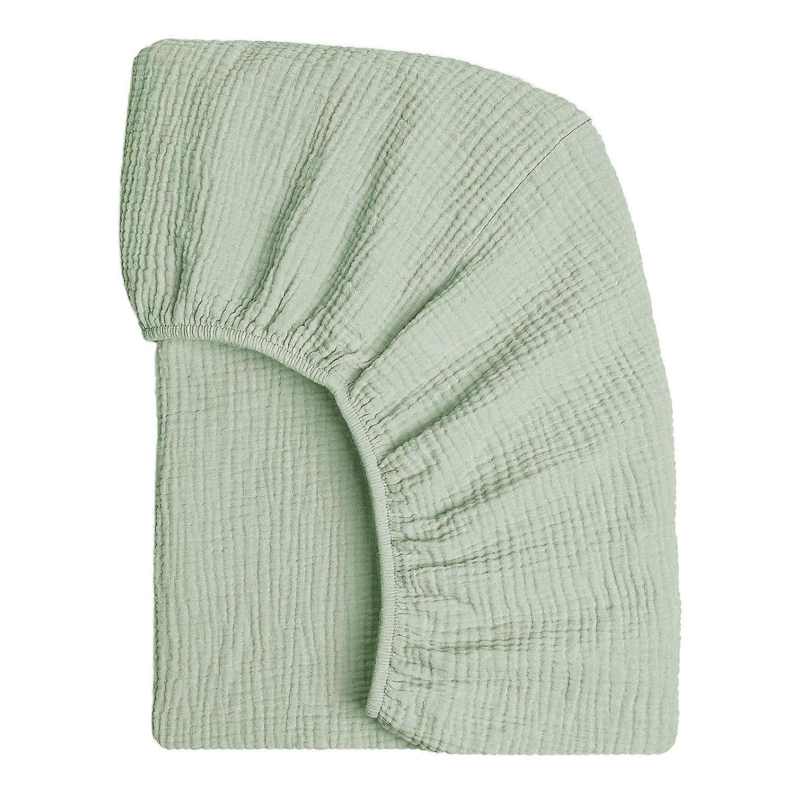 Baby Cradle Sheet Solid Color Elastic Edge Easy Installation Fits Oval Round Rectangular Hourglass Mattresses Boys Girls Bassinet Bed Sheet