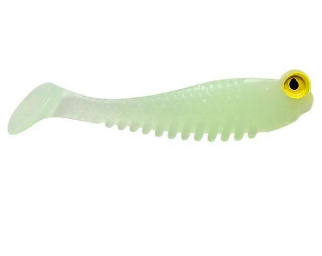 20pcs Luminous Fishing Bait Simulation T-tail Fishing Tackle
