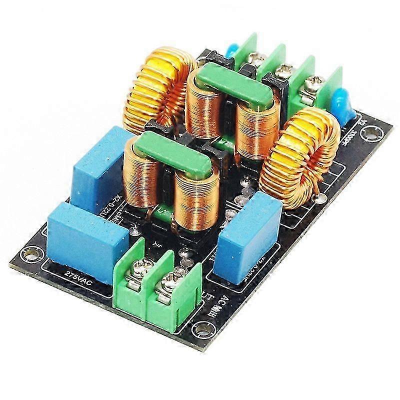 Power Filter Board Audio Amplifier Power Supply Filter Common Mode High Current Electromagnetic Hifi Audio 10a