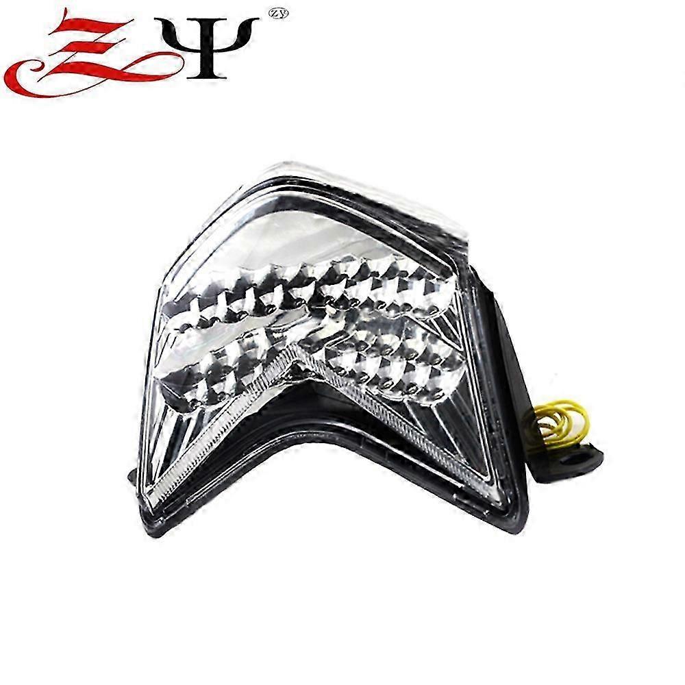 Applicable to Kawasaki ZX-6R 05-06 636 ZX-10R 06-07led modified brake band turn signal taillight