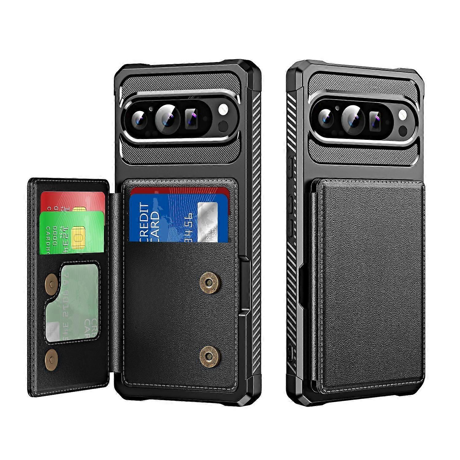 Horizontal Card Leather Case For Google Pixel 9 / 9 Pro