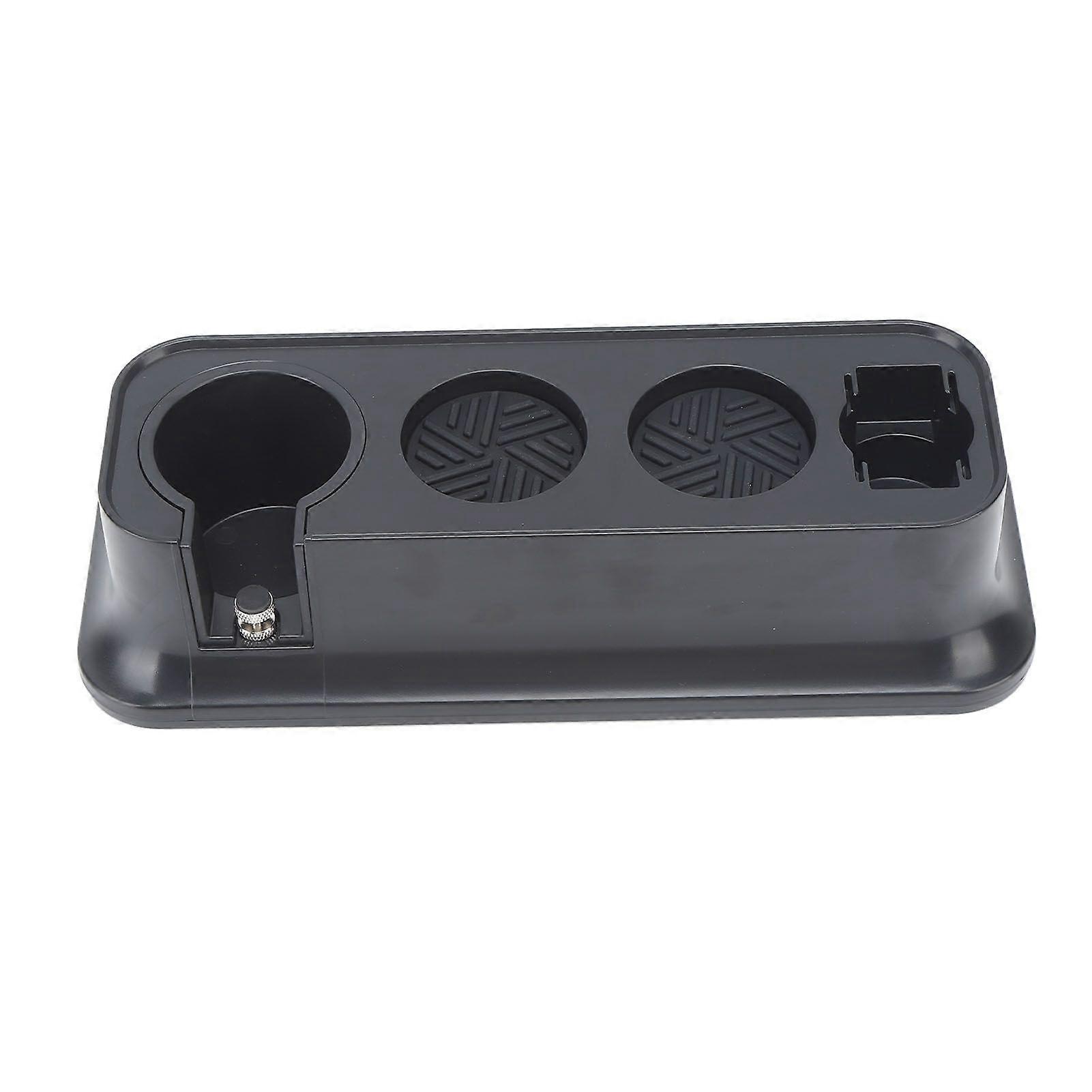 Coffee Tamping Station Coffee Filter Tamper Holder Tamper Mat Stand for 51/54/58mm Portafilters Tamper and Distributor
