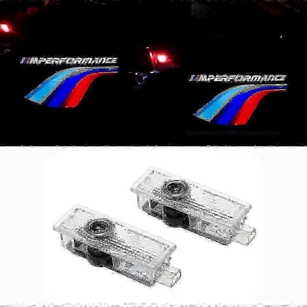 2x Led Bmw Kapı Işık Logo Projektörler Işık - Araba Aksesuarları (FPL16) Lucky_B